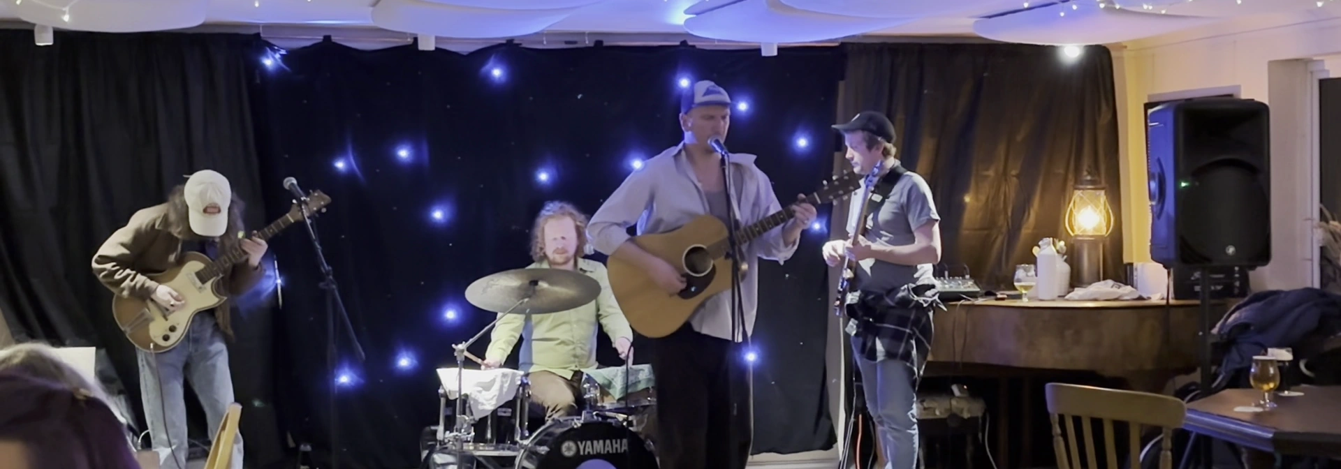 Live music at a pub