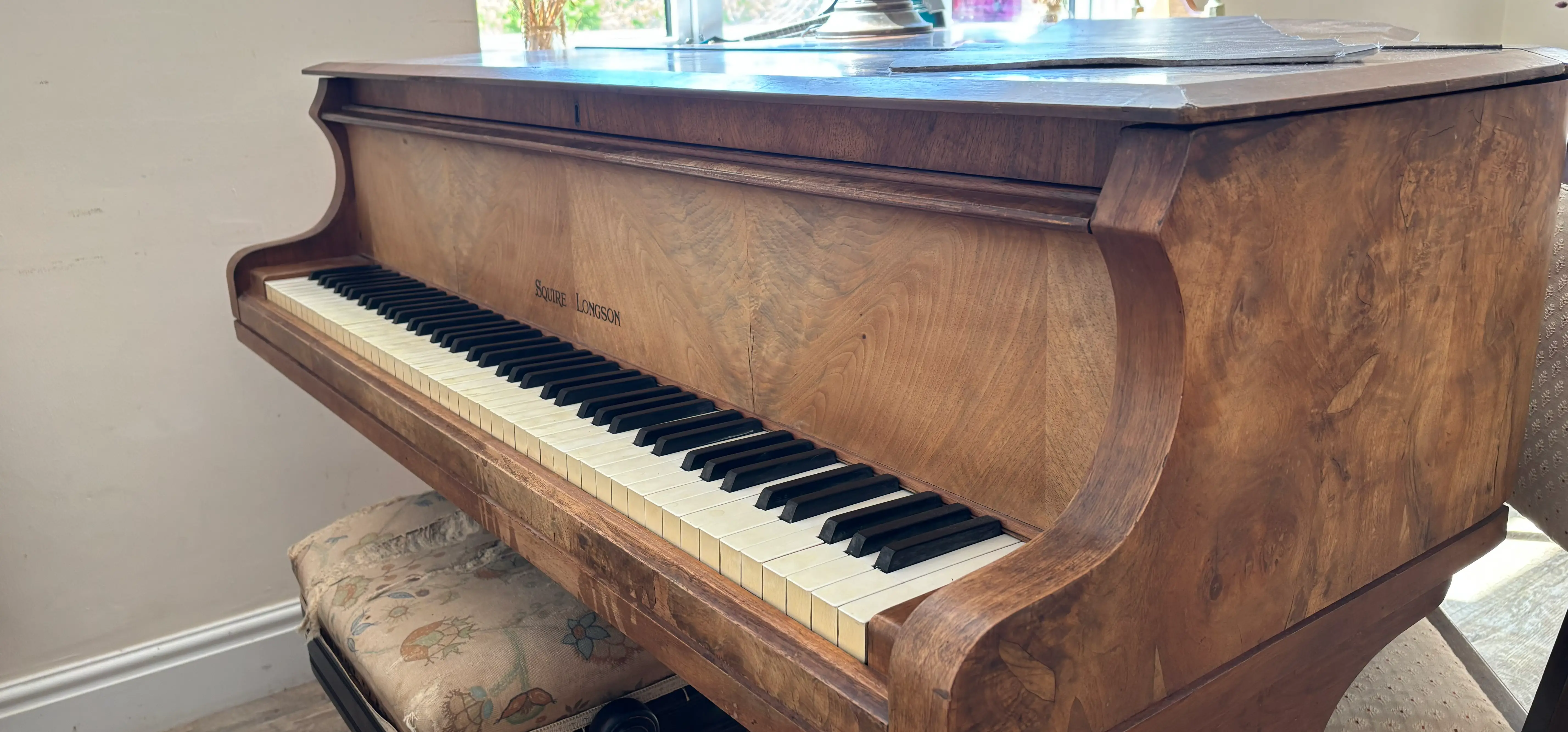 The pianos at The Anchor Inn
